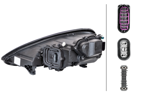 HELLA 1EX 011 099-121 LED-Hauptscheinwerfer - rechts - für u.a. Porsche Panamera (970)